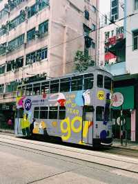 レトロなトラムに揺られて、香港の街を満喫🚋✨