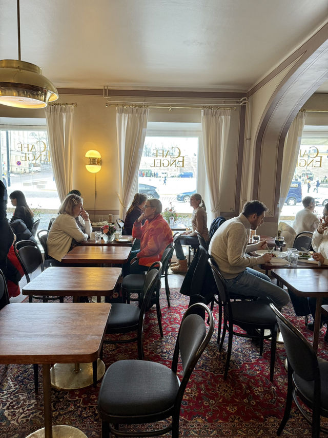 Cozy Lunch at Café Engel in Helsinki☕️