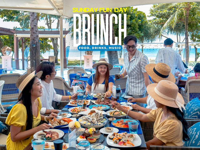 บุฟเฟต์ริมทะเล Sunday Fun Day Brunch