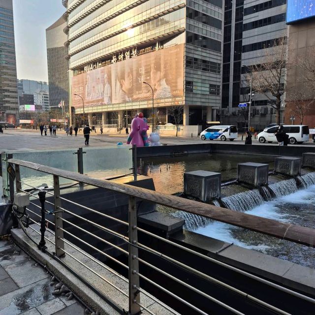 Cheonggyecheon Stream (清溪川)