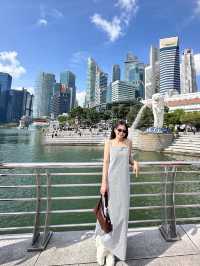 MERLION จุดแลนมาร์คแห่งหนึ่งของสิงคโปร์
