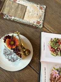 🇹🇭曼谷🌷復古法式花系Wall flowers cafe 