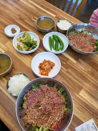 백종원쌤도 인정한 청도 육회비빔밥맛집