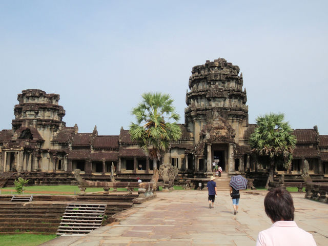 Angkor Wat: Even the Clouds Couldn’t Dull Its Glory