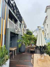 大梅沙藝術村•早餐：熱牛角的早餐藝術