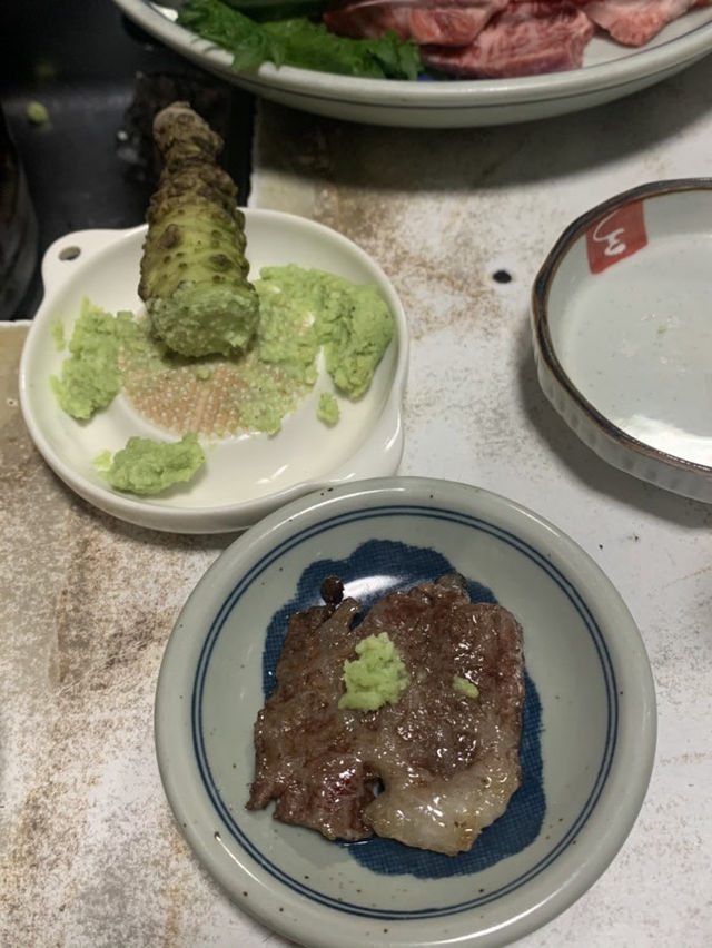 [누마부쿠로 헤이와엔] 고독한 미식가의 와사비 갈비🏡🥩