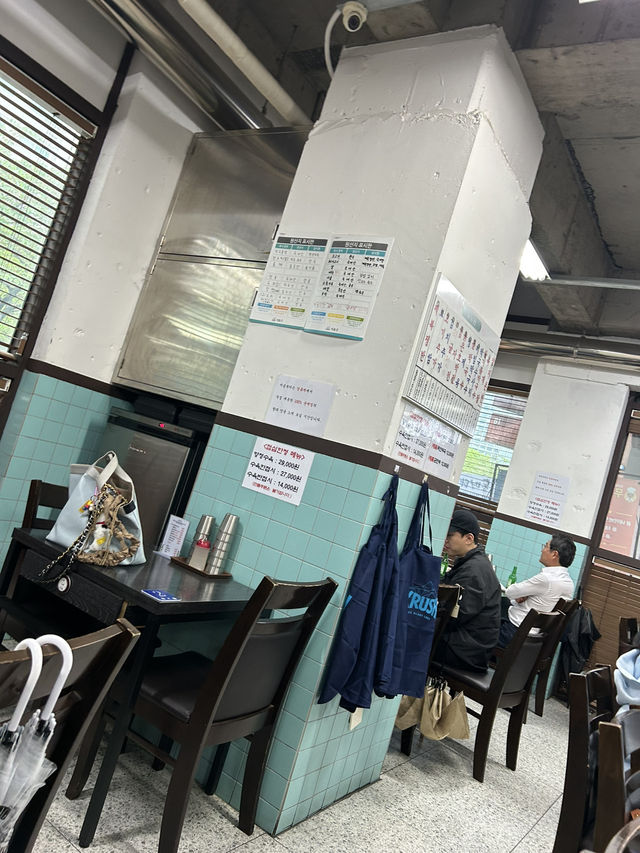 【韓国/江南】エゴママッククスとポッサムが絶品の有名老舗店🩷