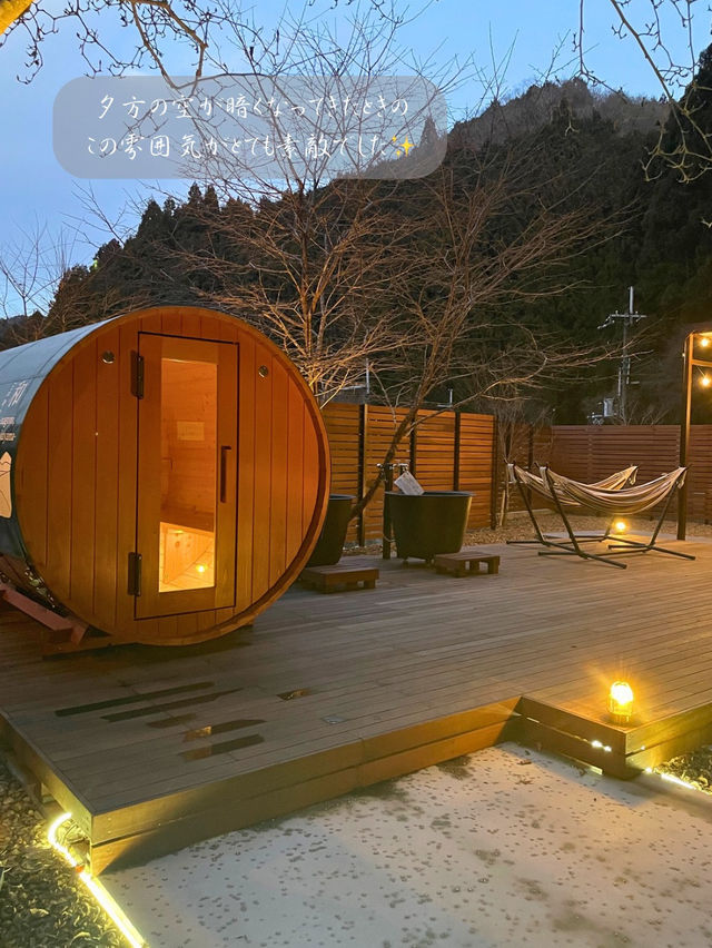 サウナ好きに行ってほしい🪵和歌山にあるプライベートサウナ🧖‍♀️