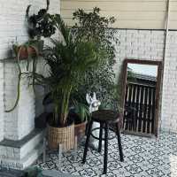 คาเฟ่สุดอบอุ่น บ้านไม้ “ใต้ถุนบ้าน 带福办 ” เชียงใหม่