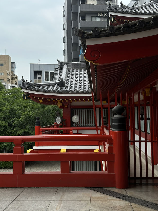 ขอพรที่Osu Kannon (Kitanosan Shinpuku-ji Hoshoin)🇯🇵