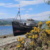 The Haunting Beauty of Caol Beach Shipwreck