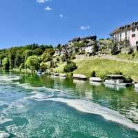 壯觀迷人的瀑布～瑞士萊茵瀑布 Rheinfall 