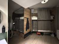 A modern sleek hostel in Brussels center