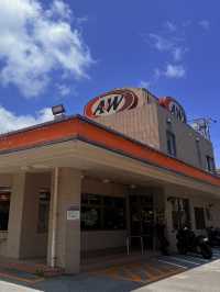 沖繩｜百年美式漢堡A&W 全日本只剩沖繩 能嚐美式道地美味