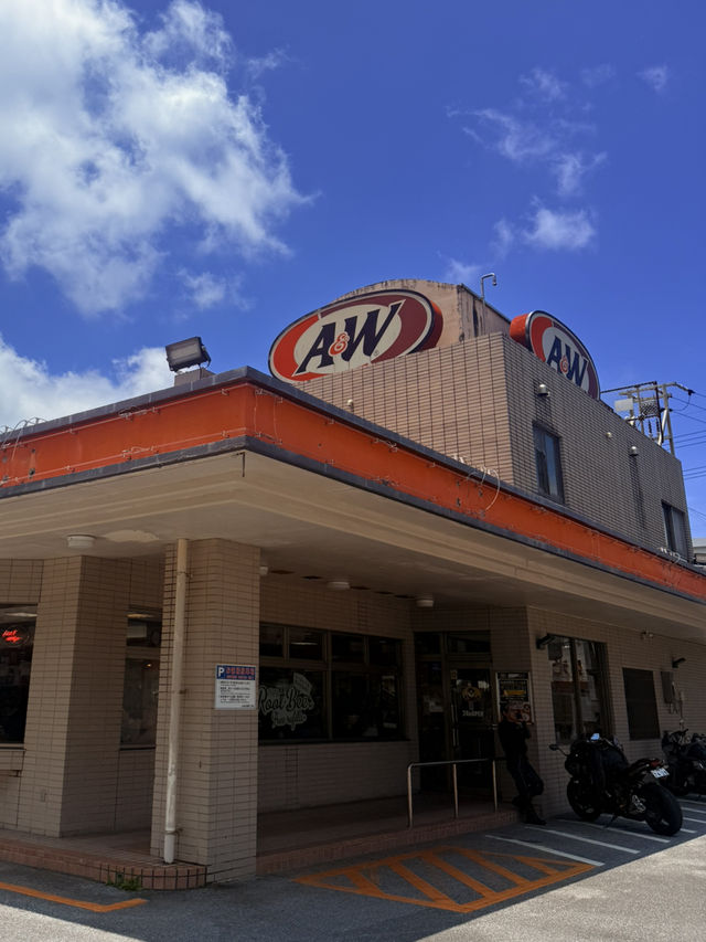 沖繩｜百年美式漢堡A&W 全日本只剩沖繩 能嚐美式道地美味