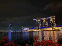 Beautiful Nightview at Marina Bay Sands 