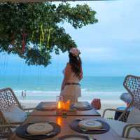 🌙🍹ดินเนอร์ริมทะเลที่ Winkks Beach Club 