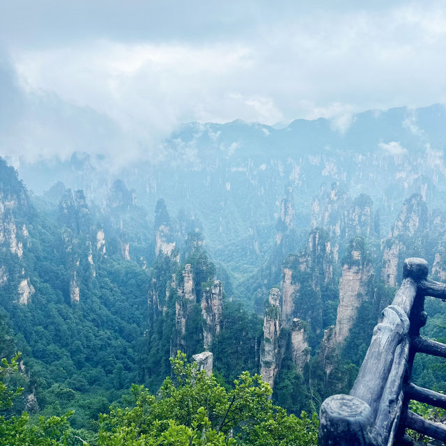 Rainy Days in Zhangjiajie