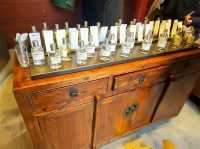 The Le Labo Qi Shi Room, a traditional apothecary style fragrance lab