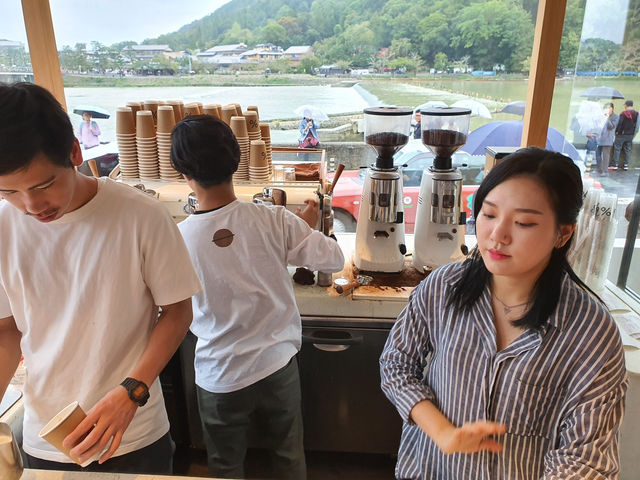 교토 필수 코스인 퍼센트(% / 응) 아라비카 커피 방문기