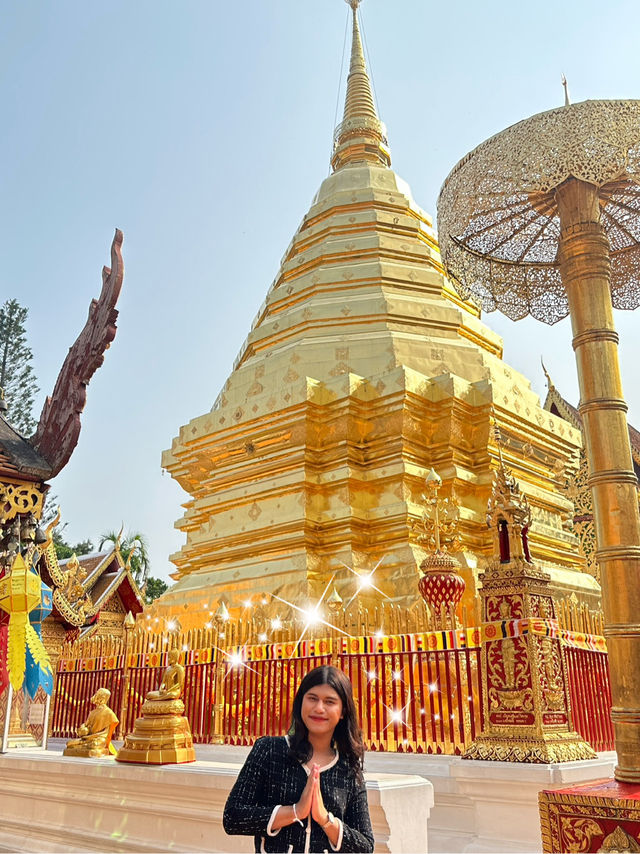พาขึ้นดอยไปตามรอยสายมู @ดอยสุเทพ ⛰️🏯