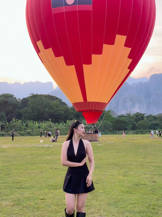 🎈 บอลลูนบินเที่ยวเหนือ Vang Vieng