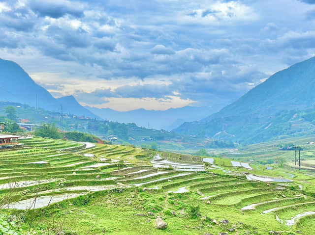 Lao Chai village, home to the best views in Sapa👍👫😎