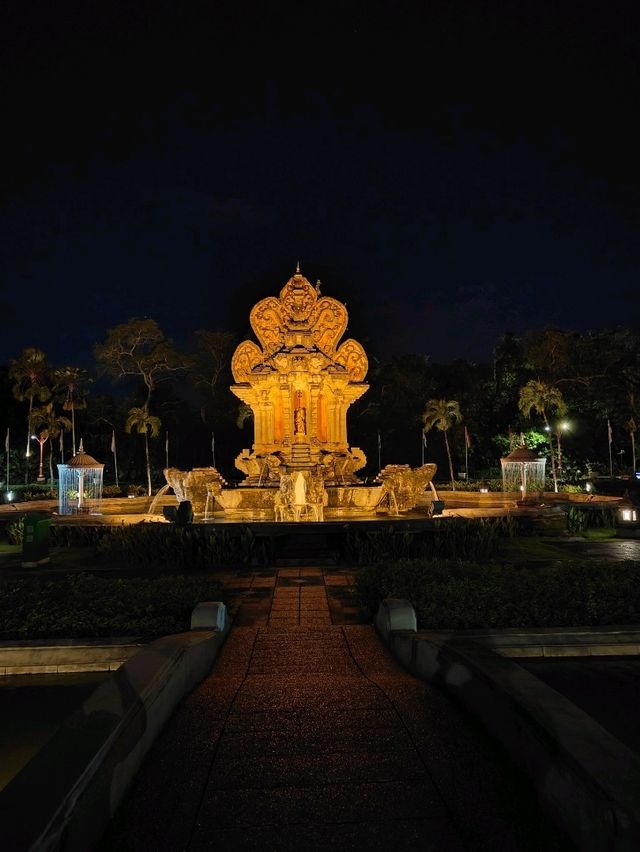Mystical Night Stroll through Nusa Dua