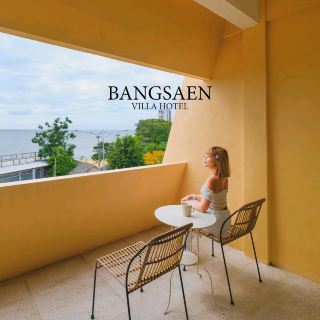 Bangsaen Villa Hotel, a budget-friendly hotel with a sea view in Bangsaen
