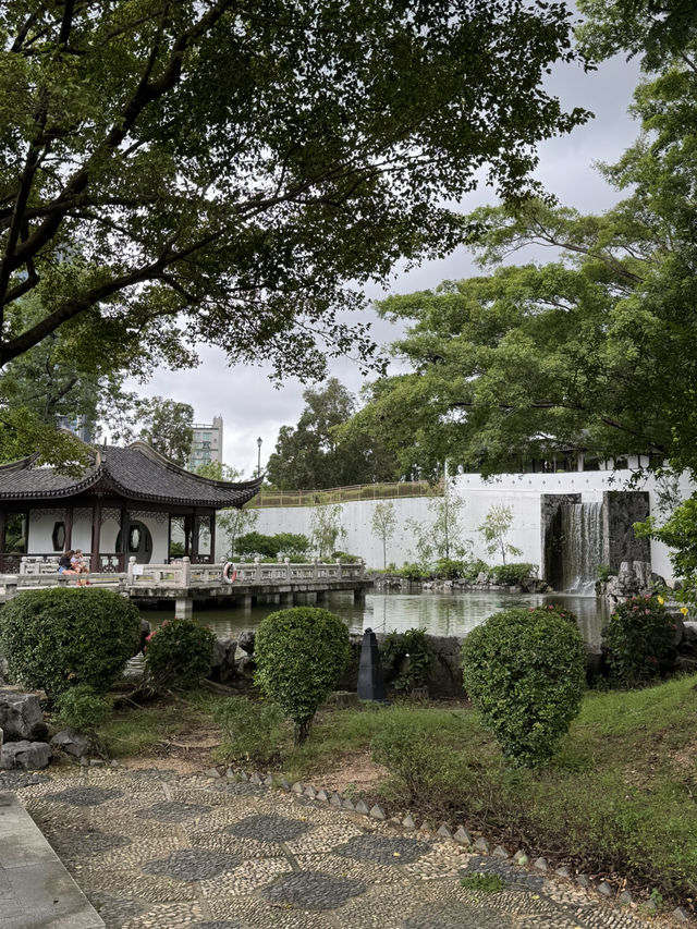 Tranquility Amid the Bustle: Walled City Park