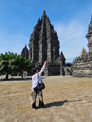 Borobudur Temple, which predates Angkor Wat