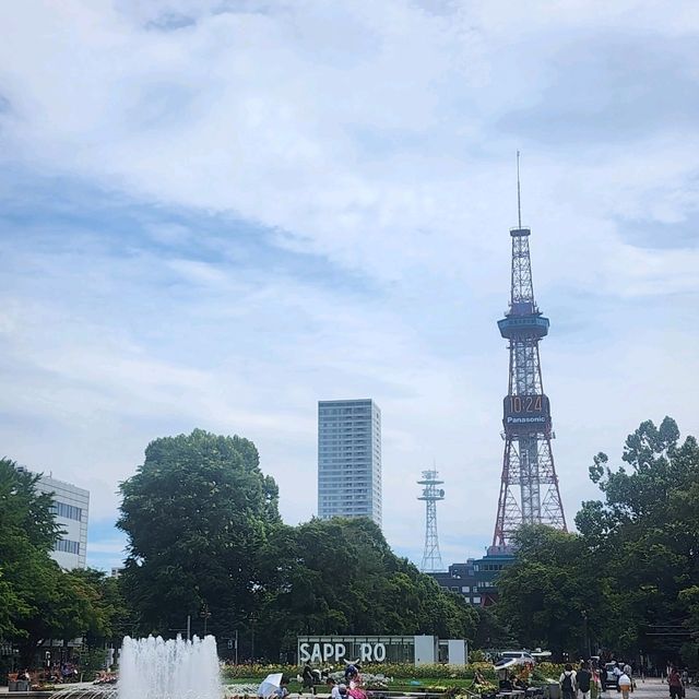 Sapporo’s Summer Glow: Odori Park & Chill Spots 🌞🍻