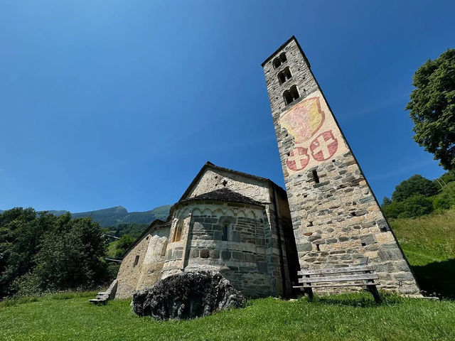 A Peaceful Chapel Hidden Among the Hills