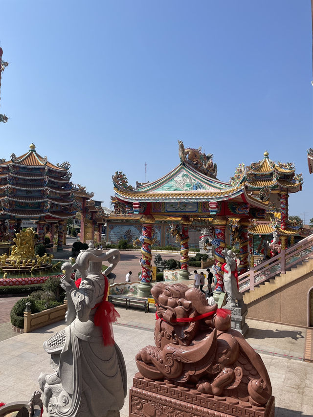 ⛩️ศาลเจ้าหน่าจาซาไท้จื้อ จ.ชลบุรี 🐉