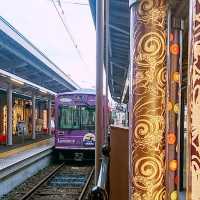Solo in a Kyoto Dream: The Kimono Forest at Arashiyama Station