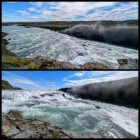 The Roaring Heart of Iceland at Gullfoss Waterfall