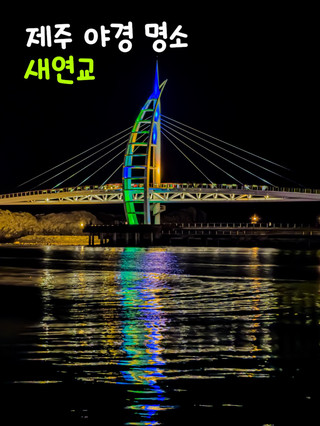 제주 야경 명소 새연교