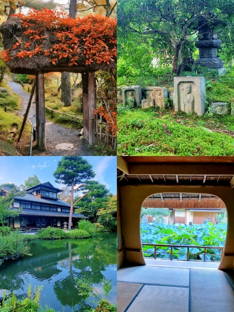 画家の筆先から生まれた地上の楽園、京都白沙村荘橋本関雪記念館