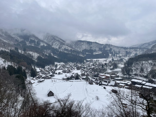 猶如童話世界般的山間村落・白川鄉合掌村。
