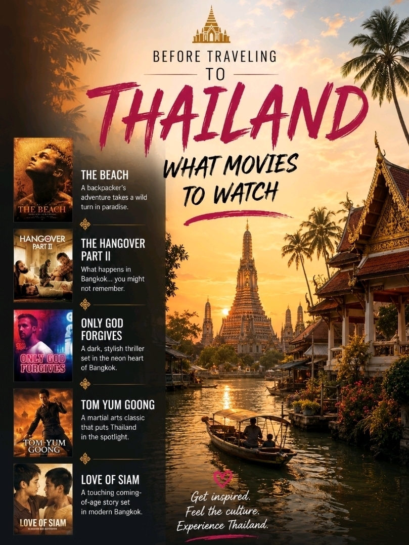 🇹🇭🎬 Panduan Film Thailand: Film Terbaik, Lokasi Syuting & Rute Perjalanan ✨