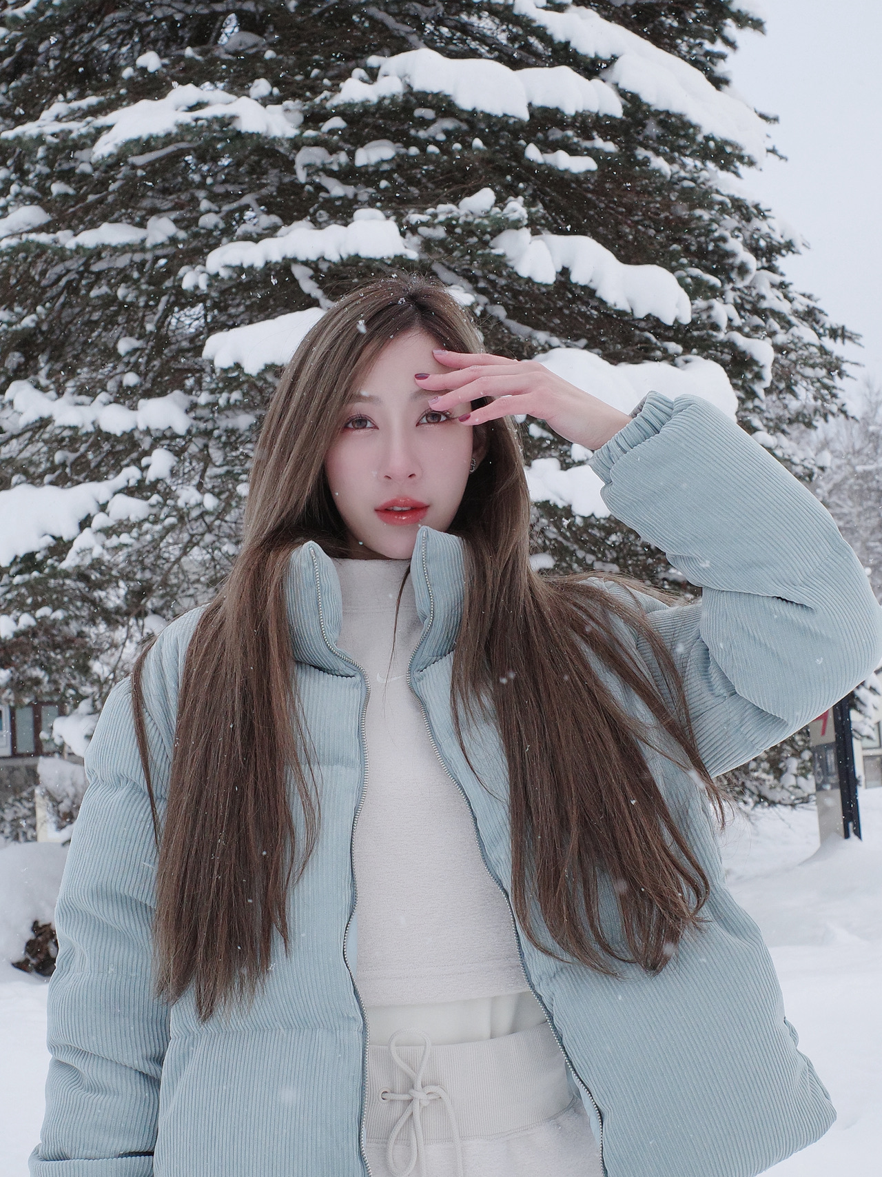 Hokkaido vào mùa đông…cảm giác như bước vào thế giới trắng xóa của Hokkaido ❄️🤍🇯🇵