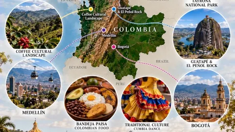 コロンビア — 彩りとコーヒー、そしてカリブ海が彩る情熱の国。 — traveler post in サレント