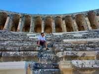 Ancient Roman theatre : Aspendos