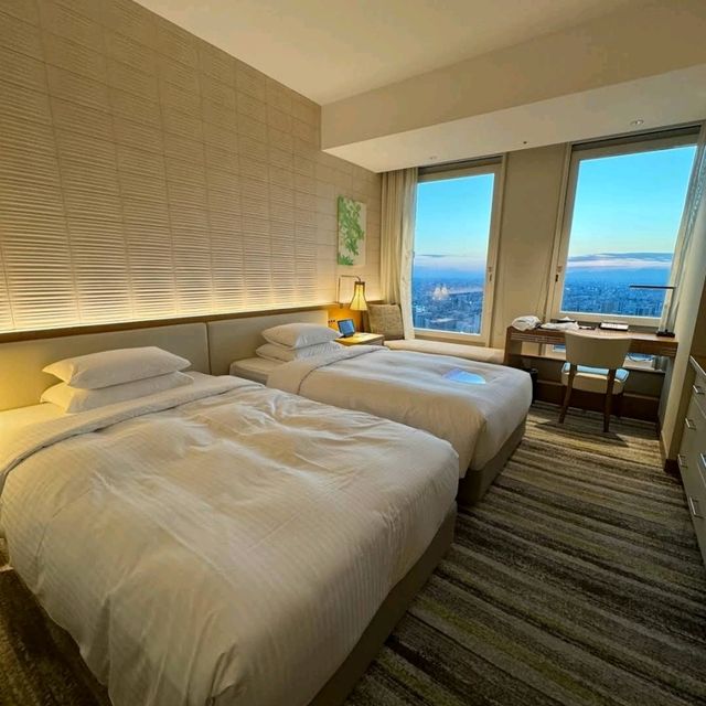 🌸JR Gate Tower Hotel🌸房間看到美麗的城市景色