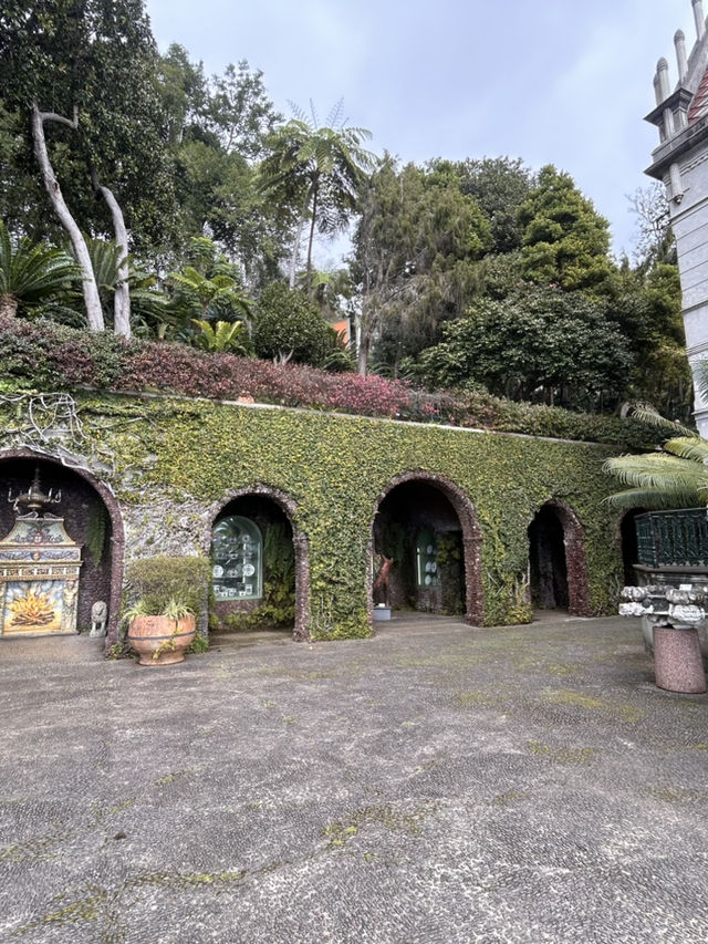 The palace at the heart of the gardens 