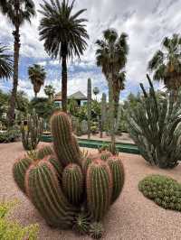 The Majorelle Garden in Marrakech is a true bliss for lovers of nature and art.