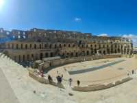 The third biggest roman arena with 35000 seats. 