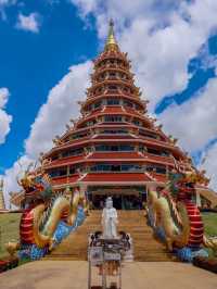 🕊️ Wat Huay Pla Kang – The Serene Giant of Chiang Rai
