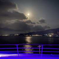 Средиземноморье с палубы круизного лайнера.