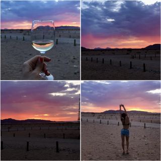 Sunset in Sossusvlei – When the desert turns to fire